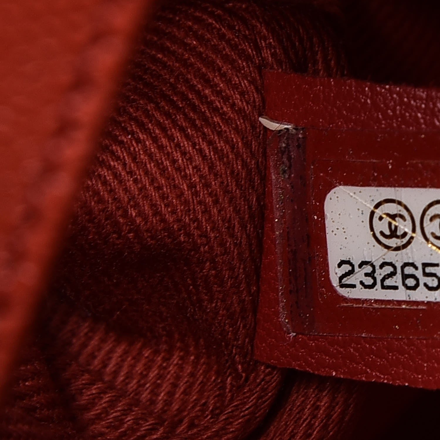 Chanel Caviar Quilted Medium Coco Handle Flap Dark Red 7 of 7