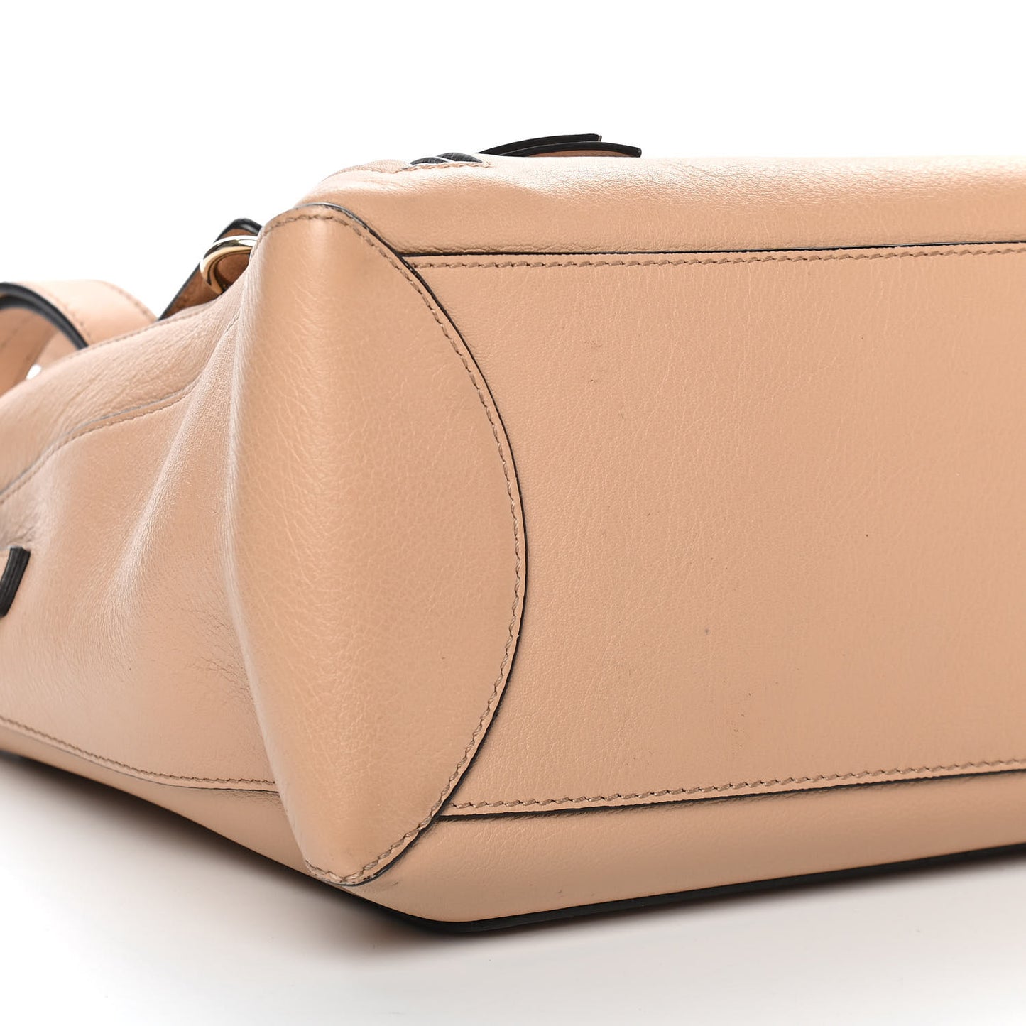 Calfskin Medium Faye Day Shoulder Bag Blush Nude
