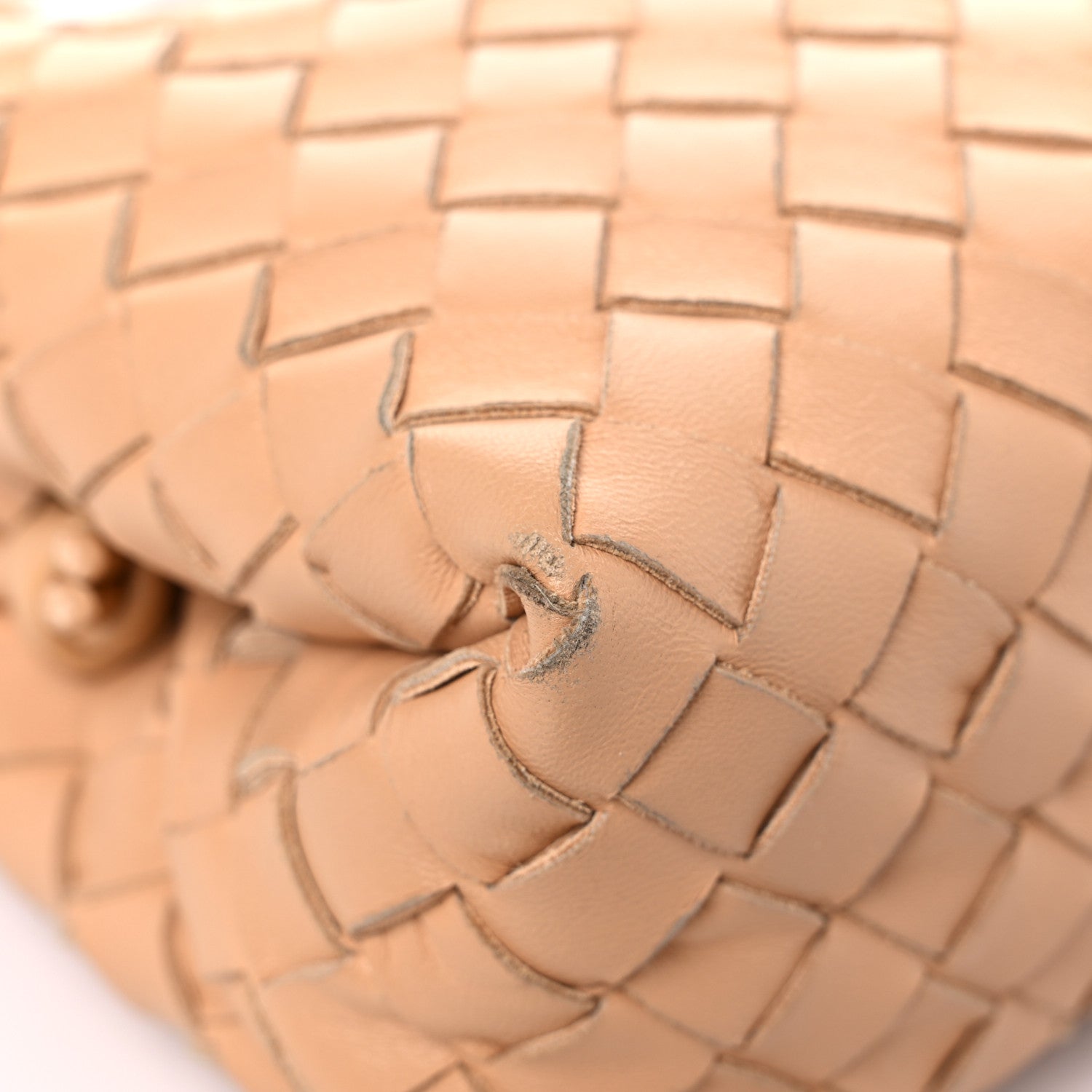 Bottega Veneta Nappa Intrecciato Small Loop Camera Bag Almond 7 of 16