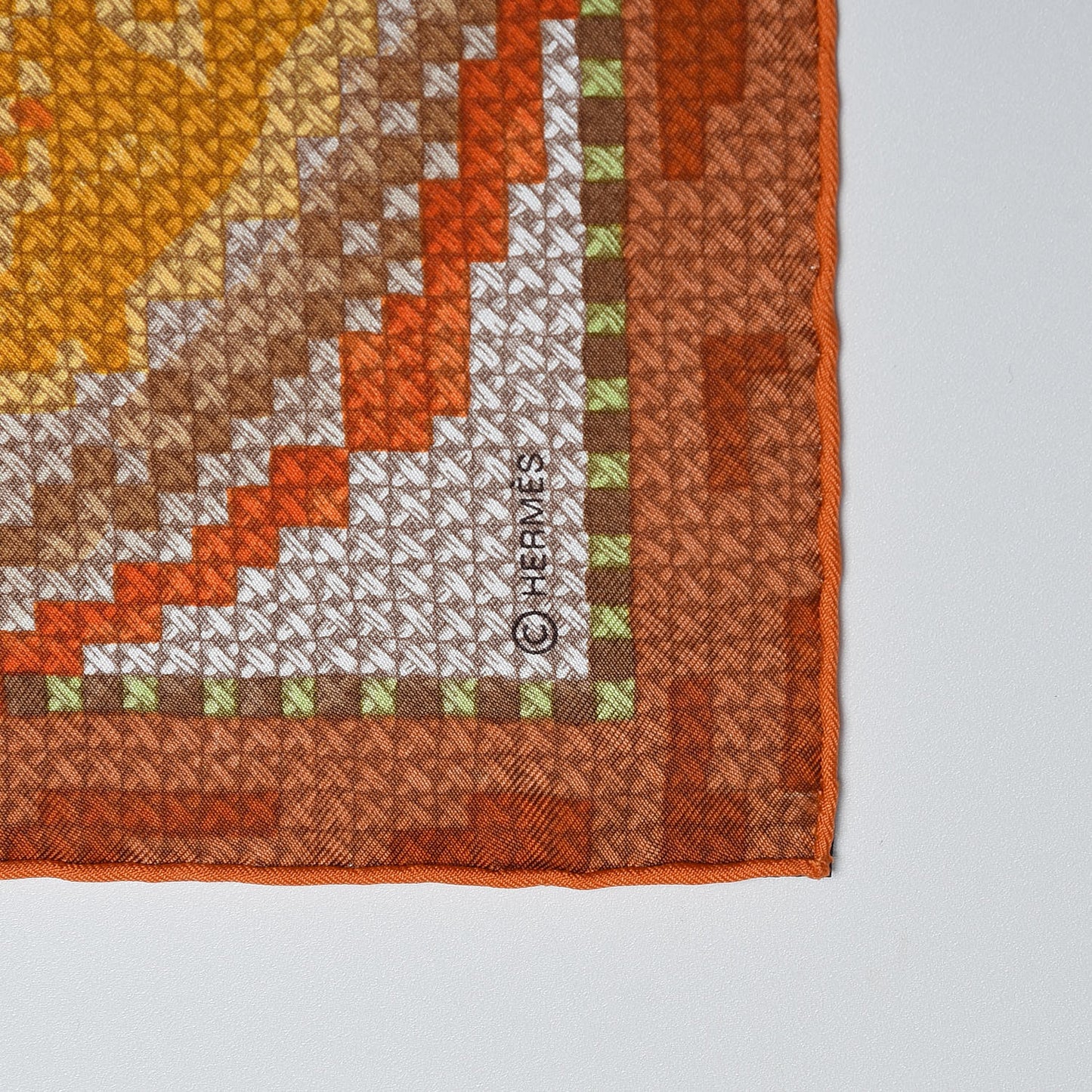 Silk Chevaux De France Scarf 90