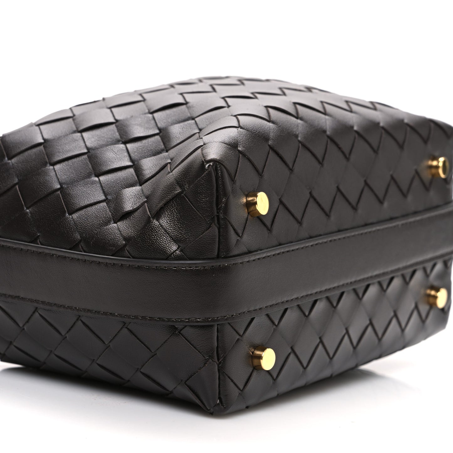 Calfskin Nappa Intrecciato Mini Wallace Fondant