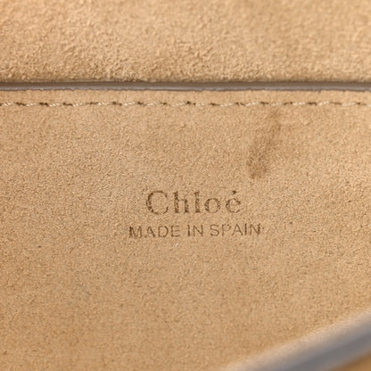 Chloe Suede Calfskin Small Faye Shoulder Bag Tobacco 6 of 15