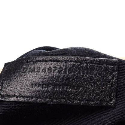 Saint Laurent Calfskin Y Quilted Monogram Medium Loulou Chain Satchel Light Natural 8 of 11