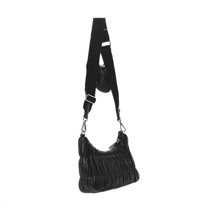 Prada Nappa Gaufre Re-Edition 2005 Shoulder Bag Black 3 of 9