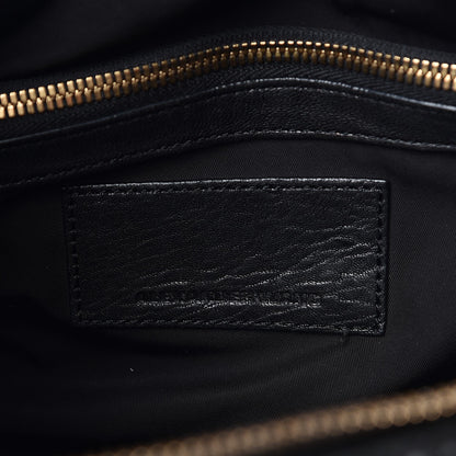 Alexander Wang Pebbled Lambskin Rockie Black Pale Gold Hardware 7 of 17