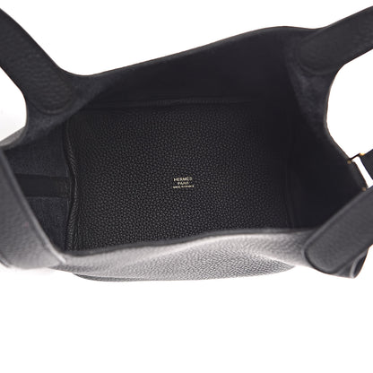 Hermes Taurillon Clemence Picotin Lock 18 PM Black 5 of 11