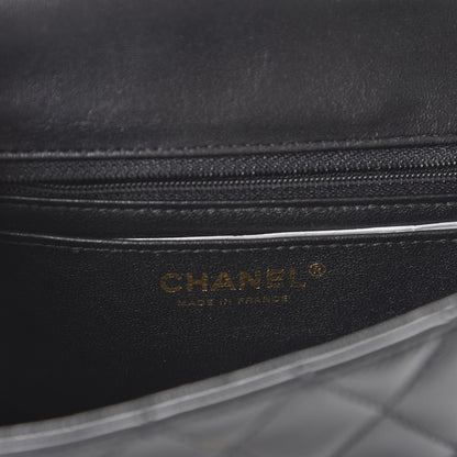 Chanel Lambskin Quilted Studded Mini Rectangular Flap Black 8 of 11