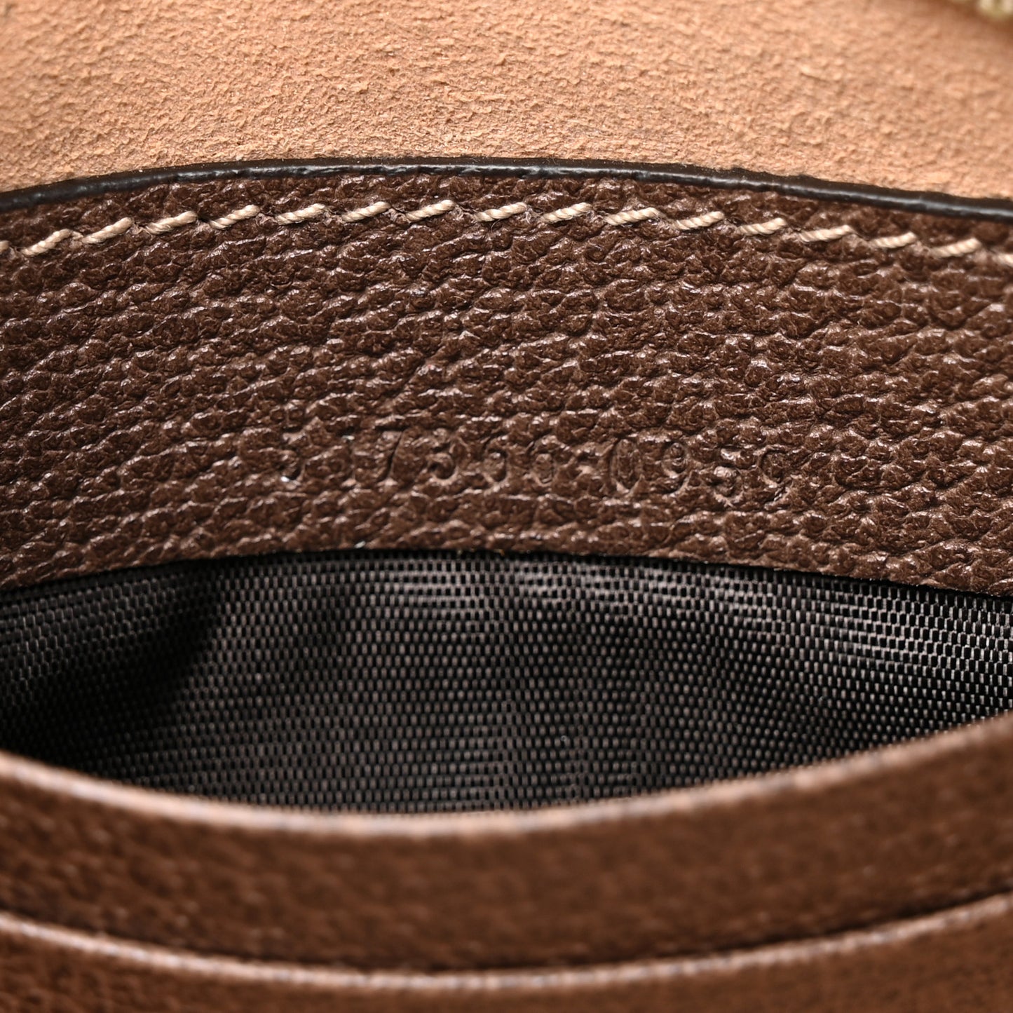 GG Supreme Monogram Ophidia Phone Case Wristlet Brown Brown