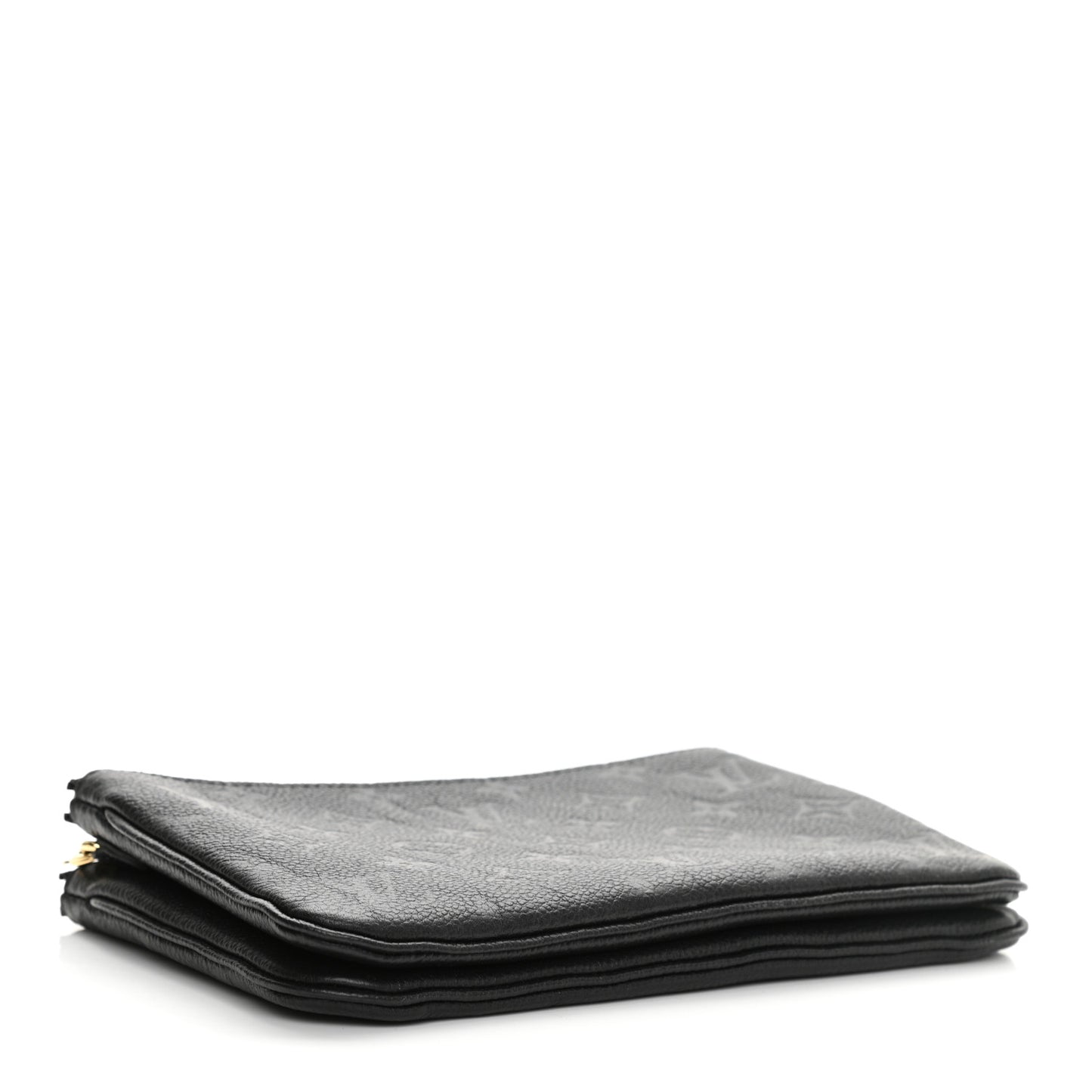 Empreinte Double Zip Pochette Black