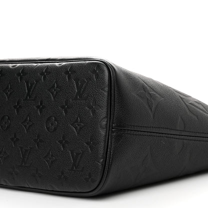 Louis Vuitton Empreinte Monogram Giant Neverfull MM Black 10 of 12