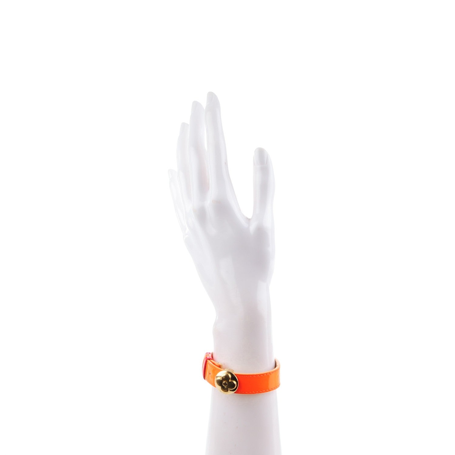 Louis Vuitton Vernis Fluo Wish Bracelet Orange 2 of 11