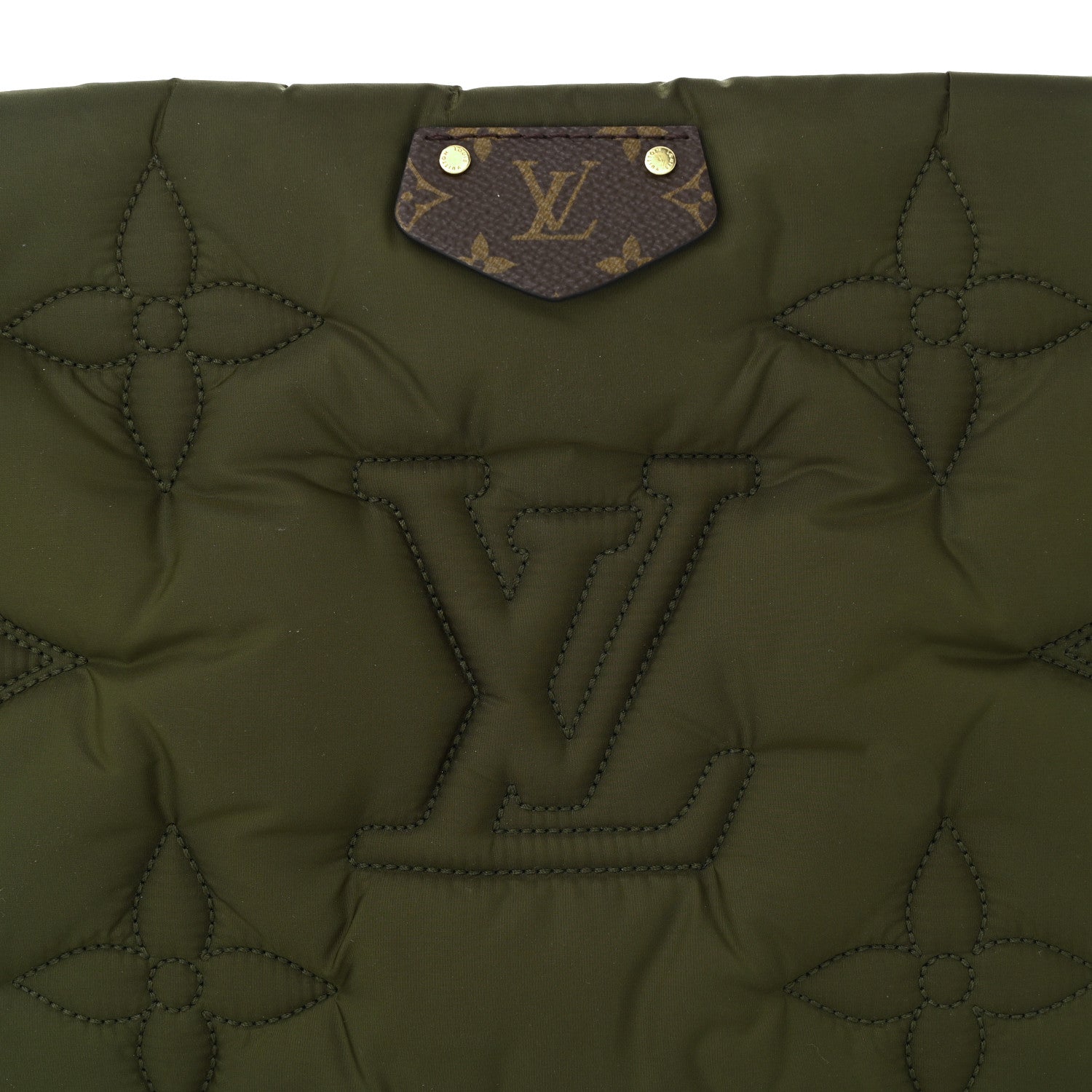 Louis Vuitton Econyl Monogram Pillow Maxi Multi Pochette Accessories Maxi Pochette Kaki 7 of 10