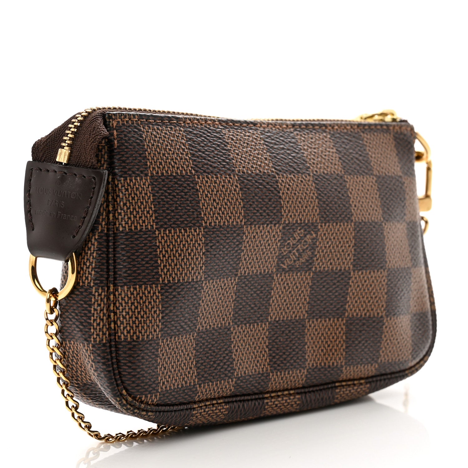 Louis Vuitton Damier Ebene Mini Pochette Accessories 3 of 7