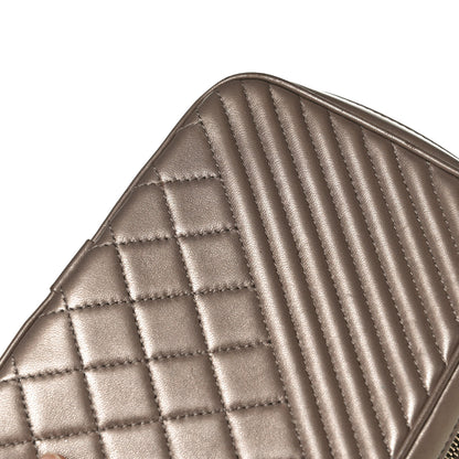 Chanel Metallic Lambskin Quilted Small Coco Boy Camera Case Gold 13 of 15