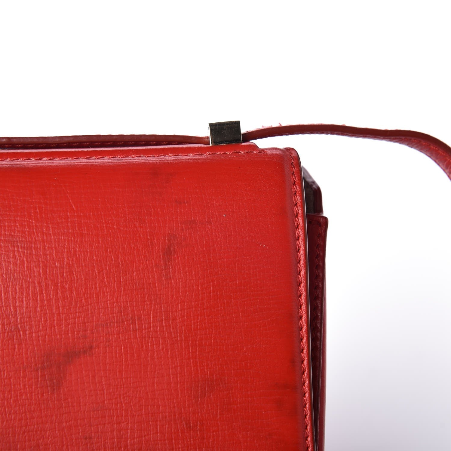 Givenchy Textured Calfskin Mini Pandora Box Crossbody Bag Red 16 of 18