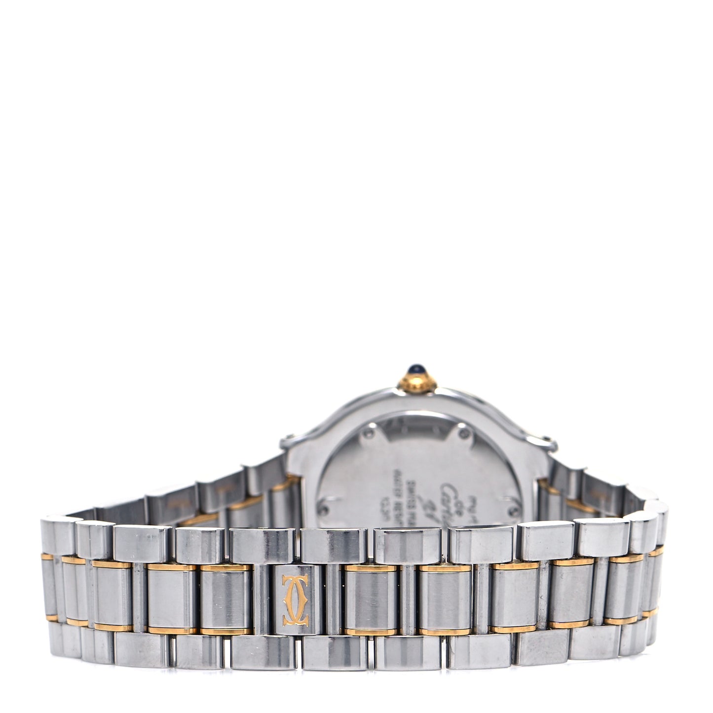 Stainless Steel 18K Yellow Gold 31mm Must De 21 Quartz Watch