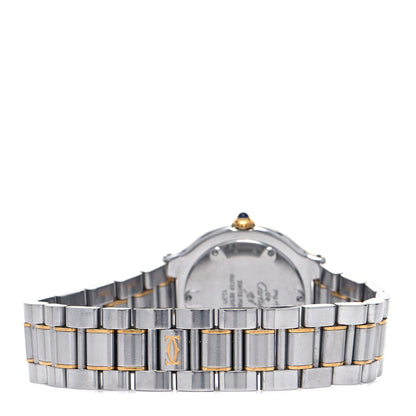 Cartier Stainless Steel 18K Yellow Gold 31mm Must De 21 Quartz Watch 3 of 5