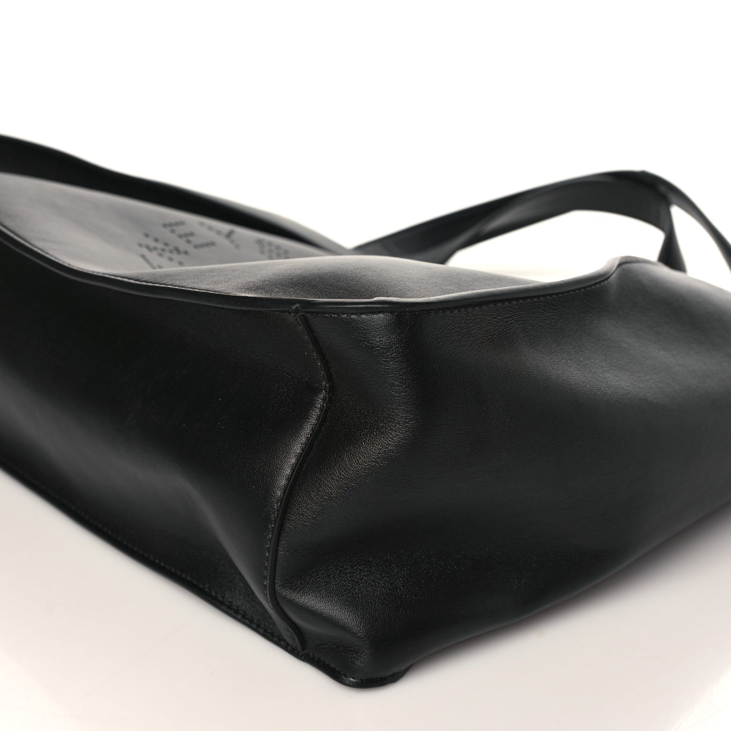 Eco Alter Nappa East West Perforated Tote Black