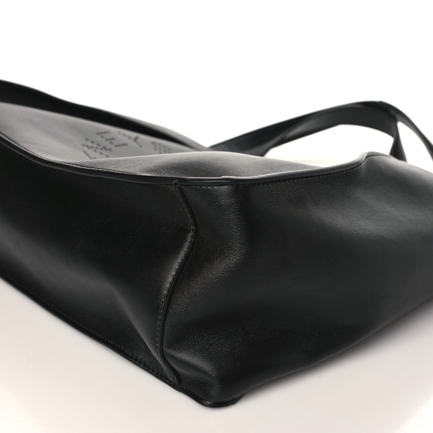Stella McCartney Eco Alter Nappa East West Perforated Tote Black 9 of 9
