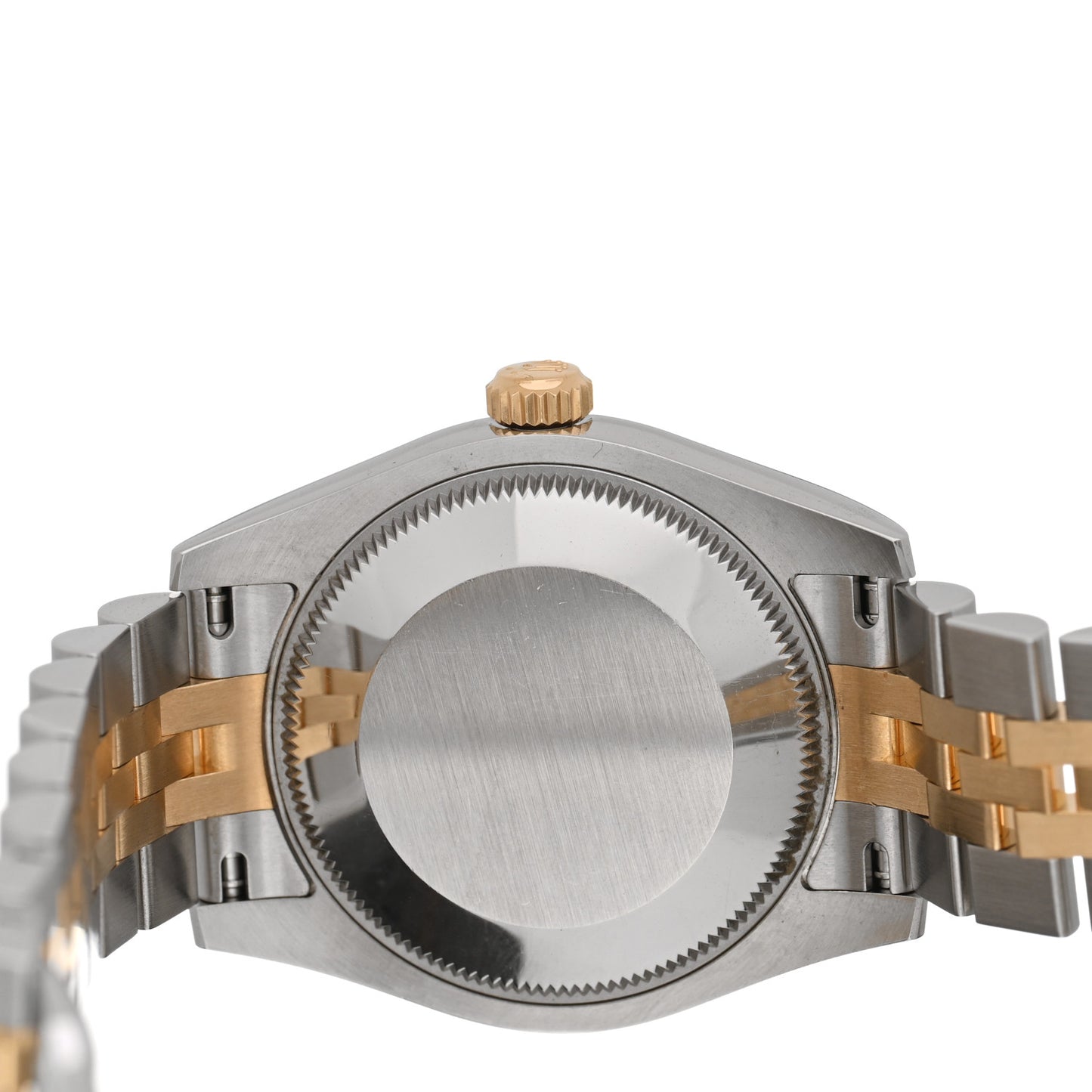 Stainless Steel 18K Yellow Gold 31mm Oyster Perpetual Datejust Watch White Roman 178273