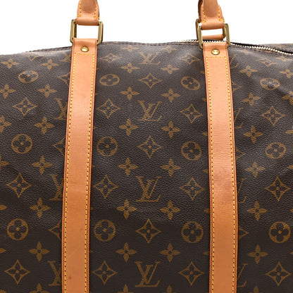 Louis Vuitton Monogram Keepall Bandouliere 55 7 of 11