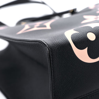 Louis Vuitton Empreinte Monogram Giant Onthego GM Black Beige 7 of 10