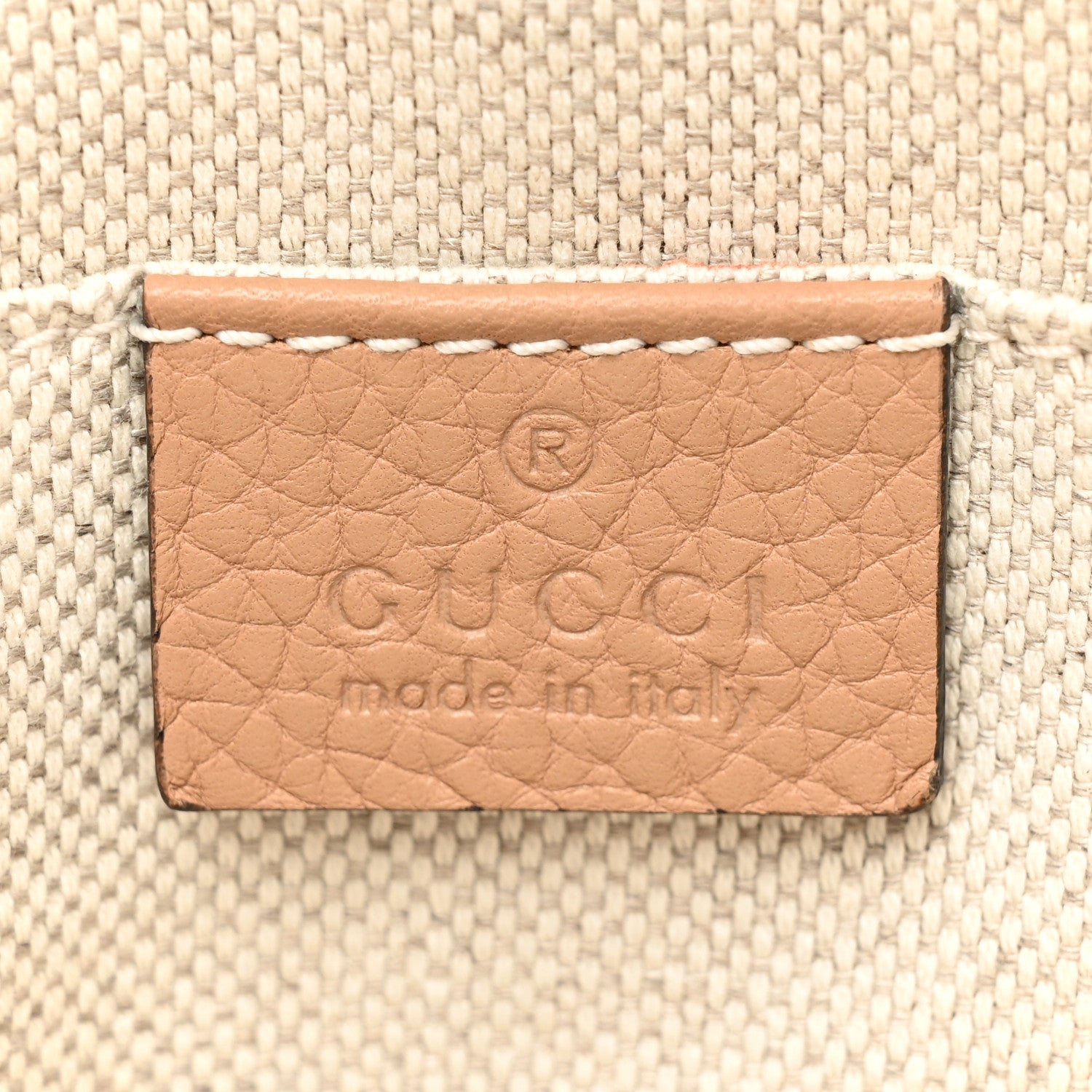 Gucci Pebbled Calfskin Small Soho Disco Bag Camelia 6 of 10