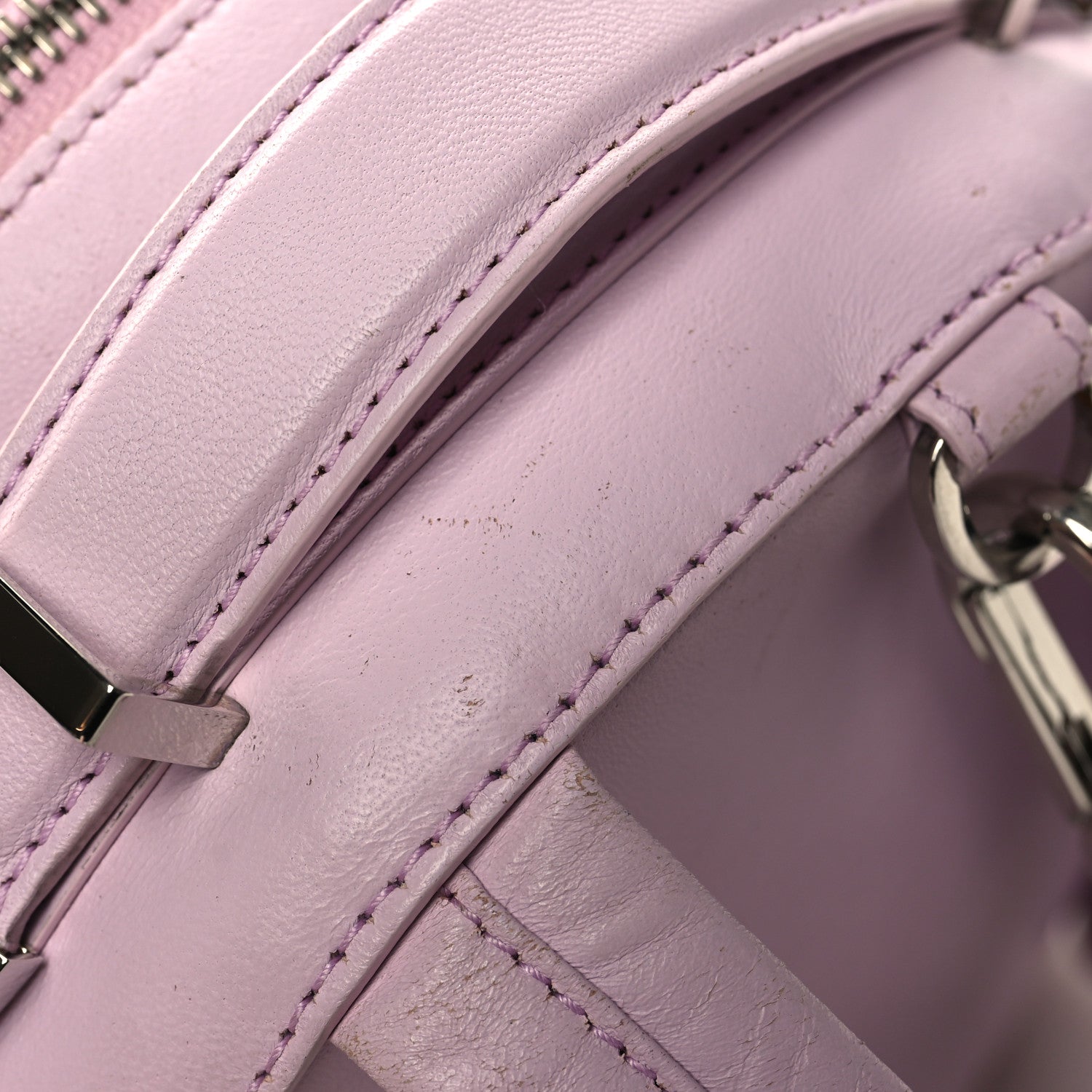 Versace Calfskin Palazzo Medusa Backpack Light Pink 11 of 11
