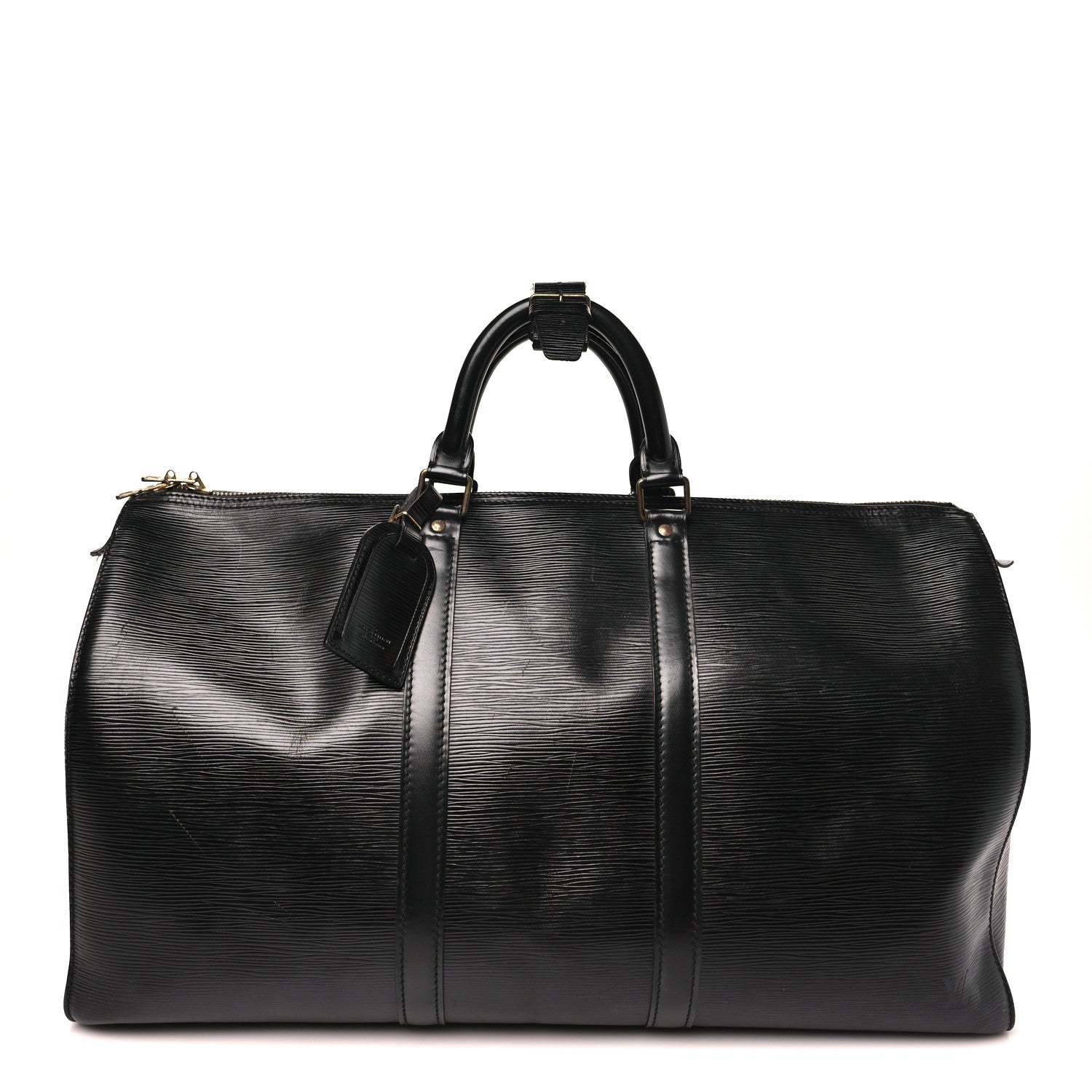 Louis Vuitton Epi Keepall 50 Black 1 of 9