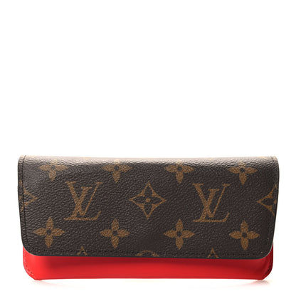 Louis Vuitton Monogram Woody Sunglass Case Rouge 1 of 7