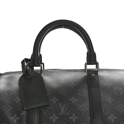 Louis Vuitton Monogram Eclipse Keepall Bandouliere 55 6 of 11