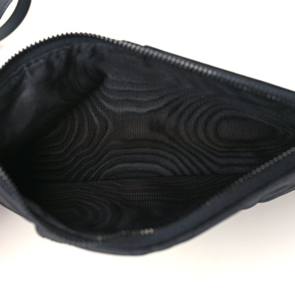Christian Dior Ultra Matte Calfskin Lady Dior Long Wallet With Strap Black 4 of 5