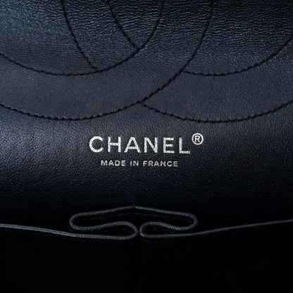 Chanel Metallic Aged Calfskin Quilted 2.55 Reissue 227 Flap Blue 6 of 10