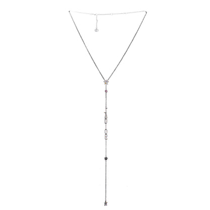 Christian Dior Crystal J'Adior Long Necklace Ruthenium Multicolor 3 of 5