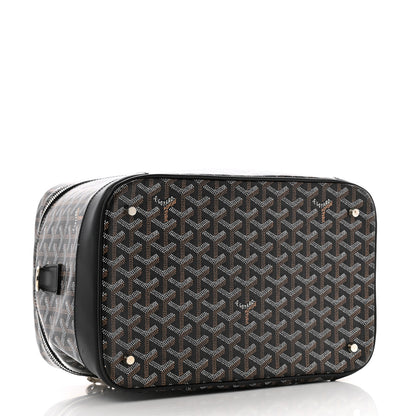 Goyard Goyardine Cosmetic Train Case Black 5 of 11
