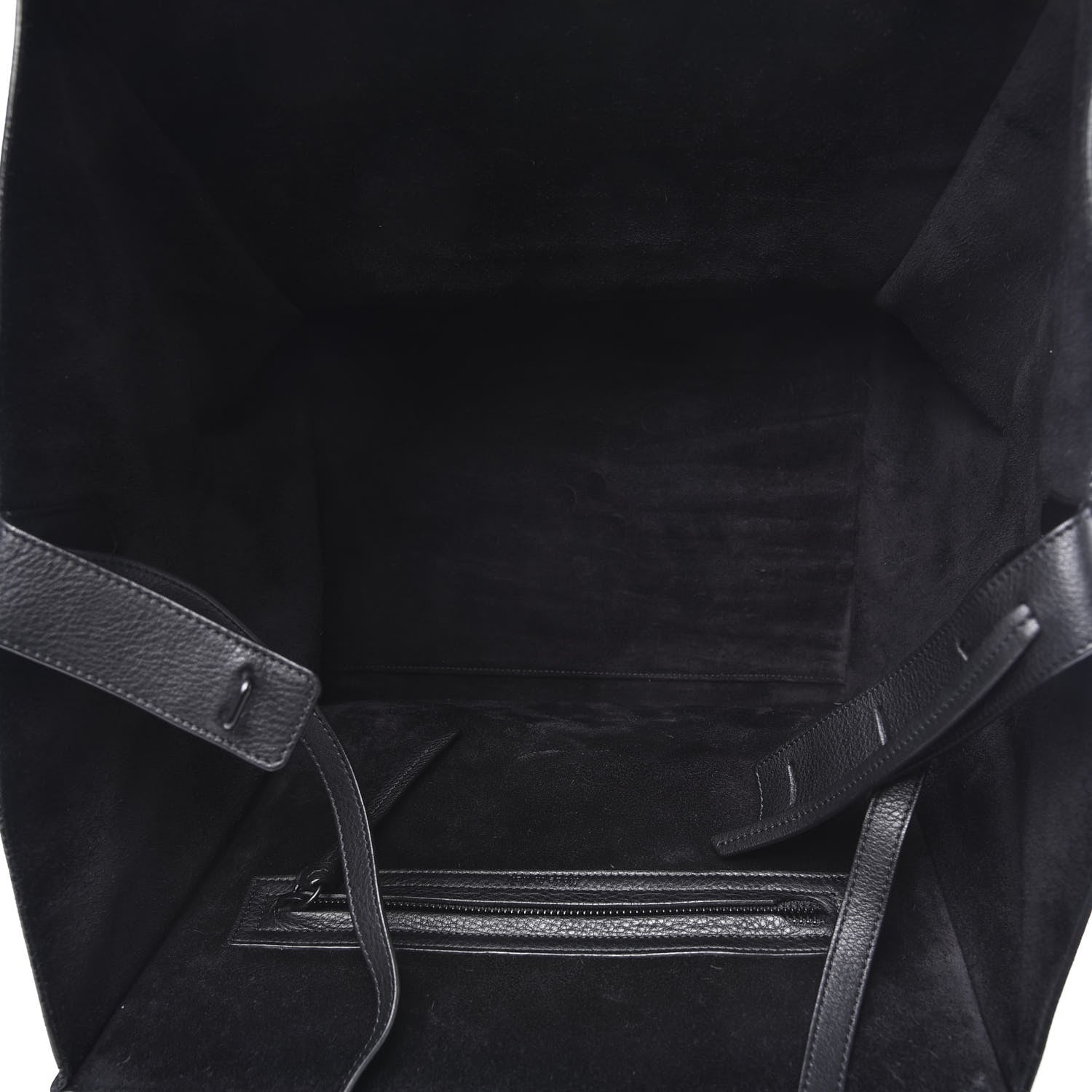 Celine Supple Calfskin Medium Phantom Luggage Black 4 of 9