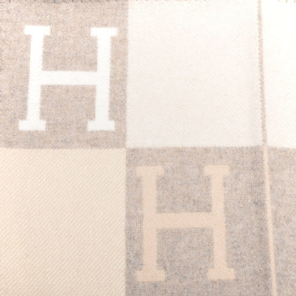Hermes Wool Cashmere Avalon III Blanket Coco Camomille 2 of 3