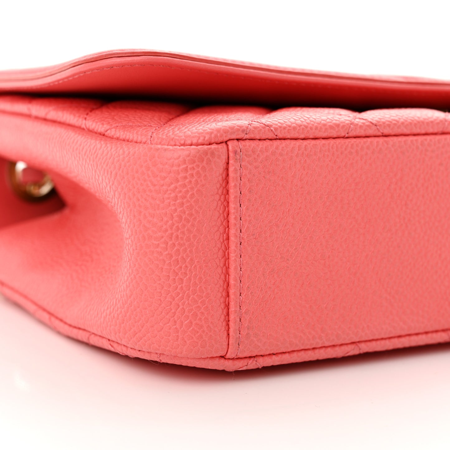 Caviar Quilted Medium CC Filigree Flap Pink