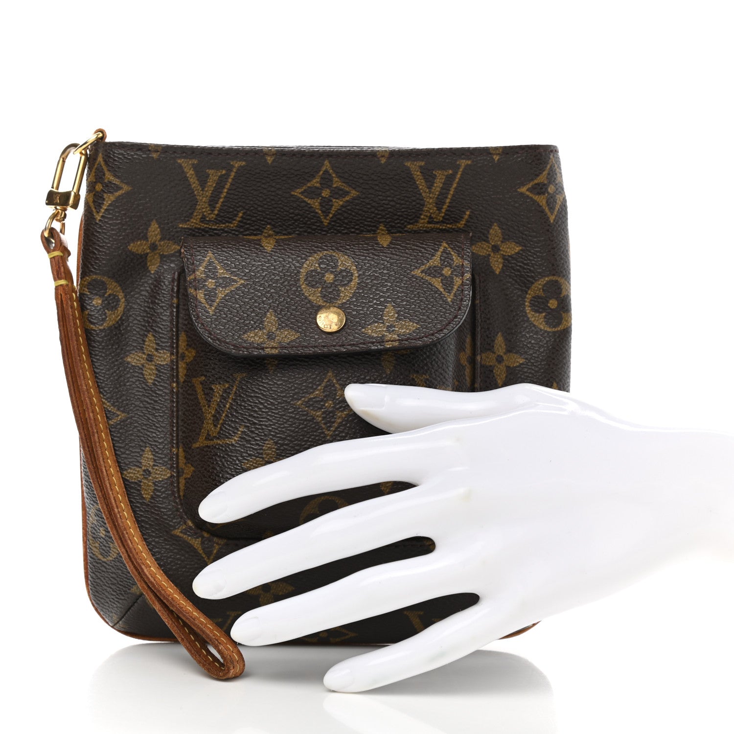 Louis Vuitton Monogram Partition Wristlet 2 of 6