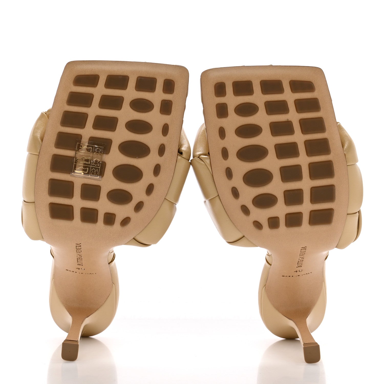 Bottega Veneta Nappa Maxi Intrecciato Lido Mule Sandals 40 Cane Sugar 5 of 8