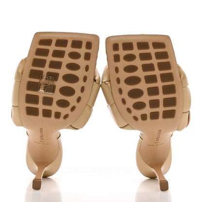 Bottega Veneta Nappa Maxi Intrecciato Lido Mule Sandals 40 Cane Sugar 5 of 8