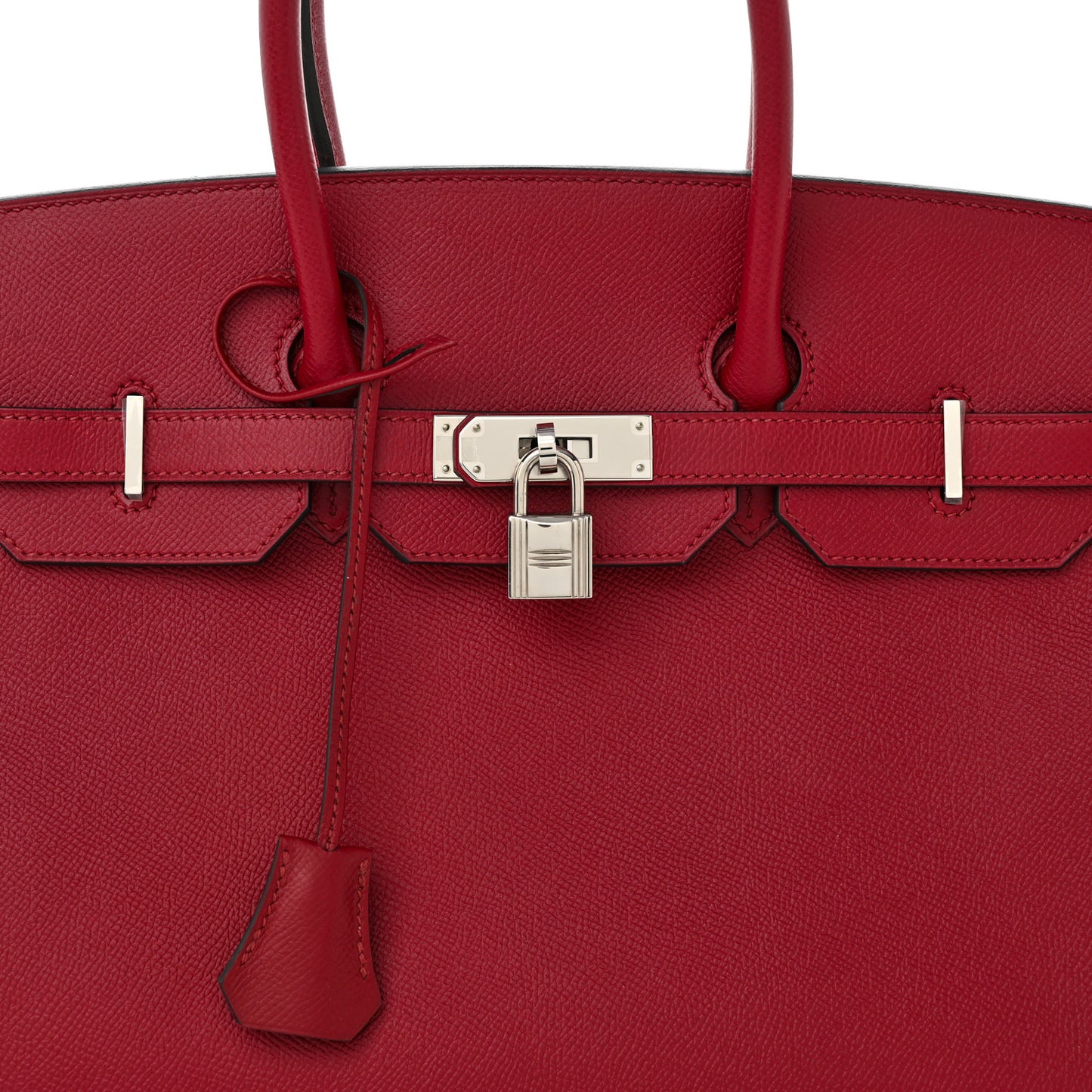 Epsom Birkin 35 Rouge Grenat