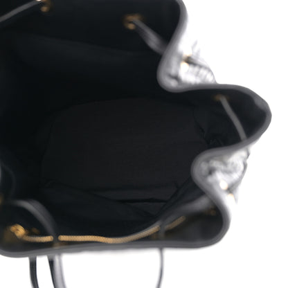 Celine Calfskin Quilted Small C Backpack Black Black 5 of 11