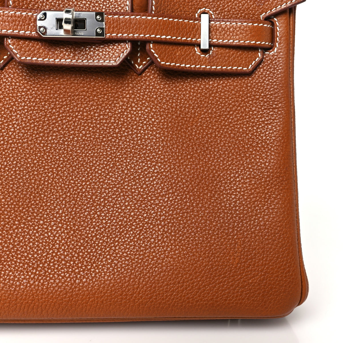 Natural Barenia Faubourg Birkin 25 Fauve