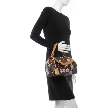 Louis Vuitton Monogram Cherry Blossom Sac Retro Bag Brown 2 of 21