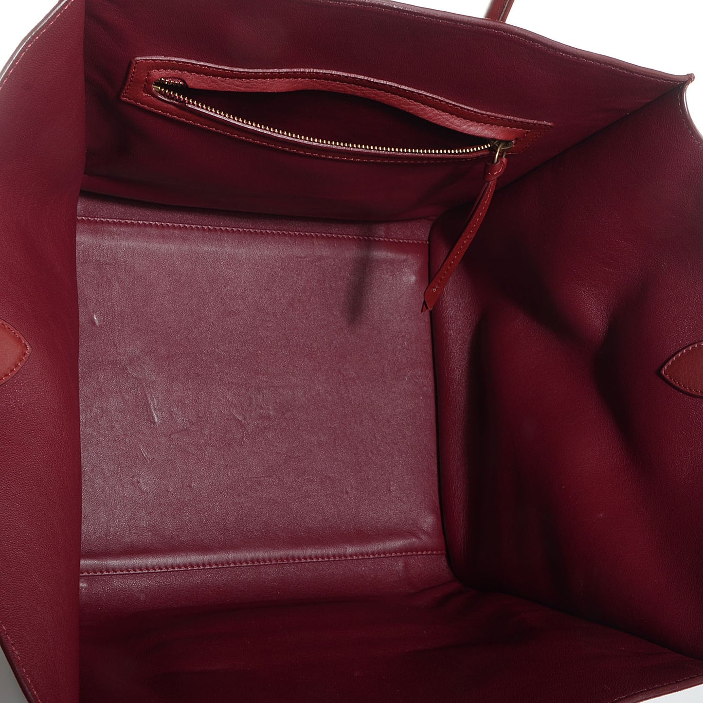 Suede Medium Phantom Luggage Burgundy