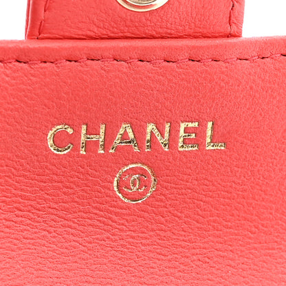 Chanel Raffia Jute Striped Airpods Pro Case Red Beige 6 of 10
