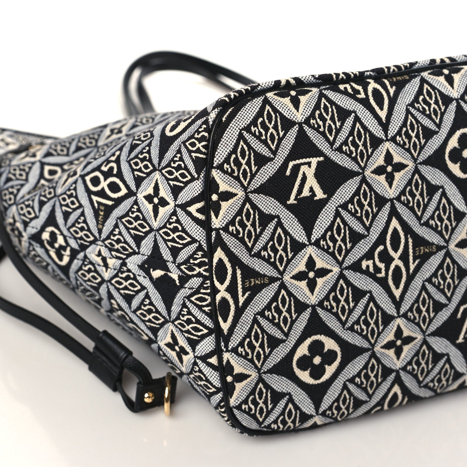 Louis Vuitton Jacquard Since 1854 Neverfull MM Grey 8 of 10