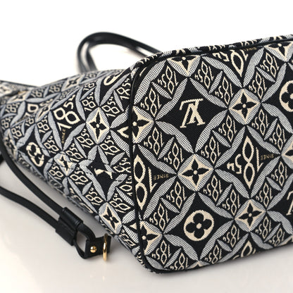 Louis Vuitton Jacquard Since 1854 Neverfull MM Grey 8 of 10