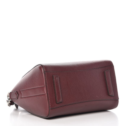Givenchy Sugar Goatskin Mini Antigona Oxblood 4 of 10